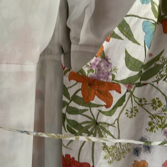 & other stories linen floral dress EU40/US8 - Picture 8 of 8